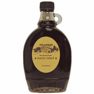 hillegas sugar camp 12 oz bottle maple syrup