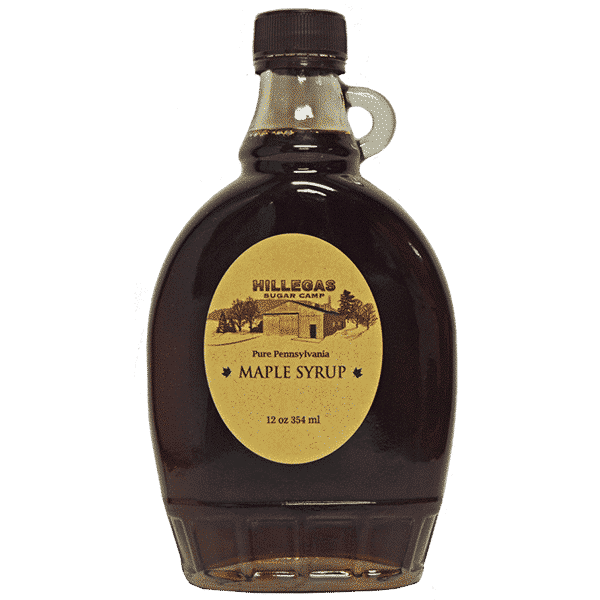 hillegas sugar camp 12 oz bottle maple syrup