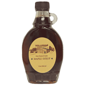 hillegas sugar camp 8 oz bottle maple syrup