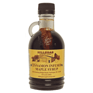 hillegas sugar camp cinnamon infused maple syrup