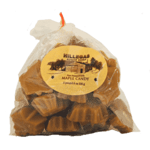 hillegas sugar camp maple candy half pound