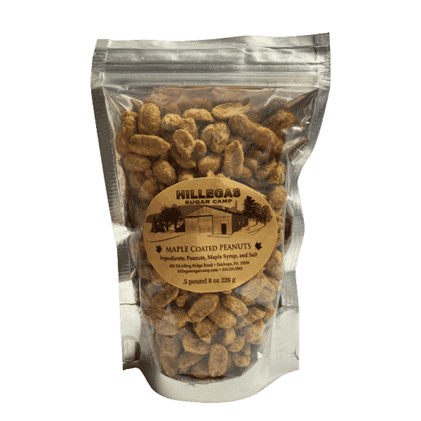 Hillegas Sugar Camp Maple Coated Peanuts