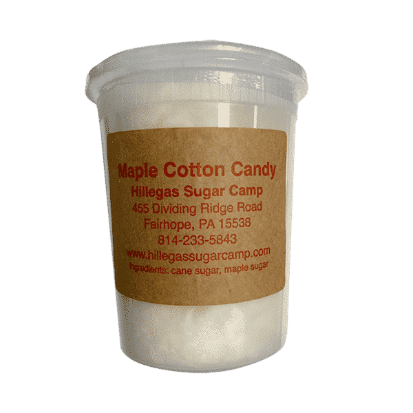 Hillegas Sugar Camp Maple Cotton Candy