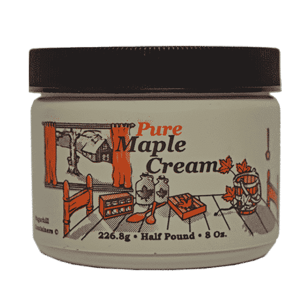 hillegas sugar camp maple cream half pound