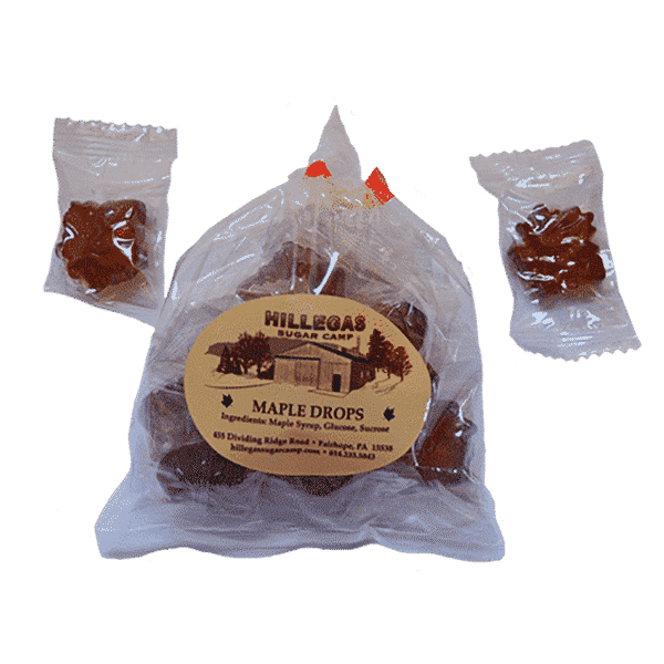 hillegas sugar camp maple drops