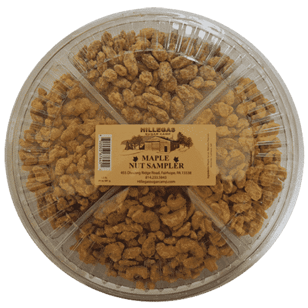 hillegas sugar camp maple nut sampler