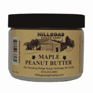 hillegas sugar camp maple peanut butter