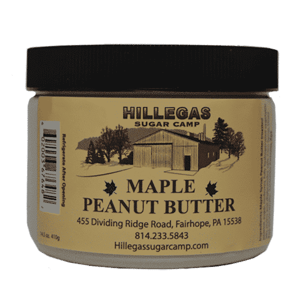 hillegas sugar camp maple peanut butter